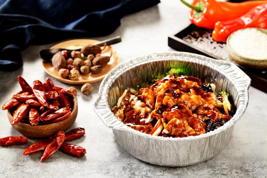 Полноразмерная пароварка из средней фольги