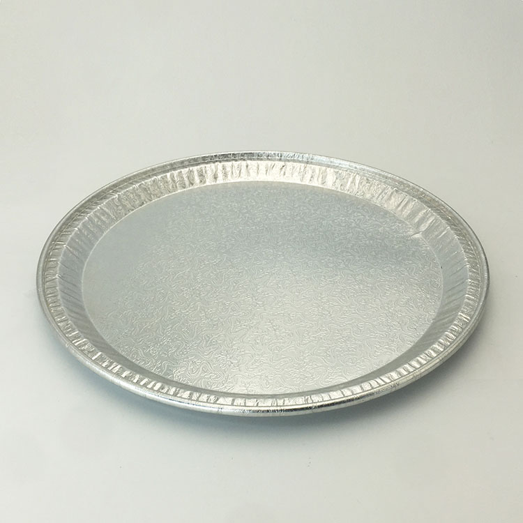 Одноразовая тарелка из пищевой алюминиевой фольги