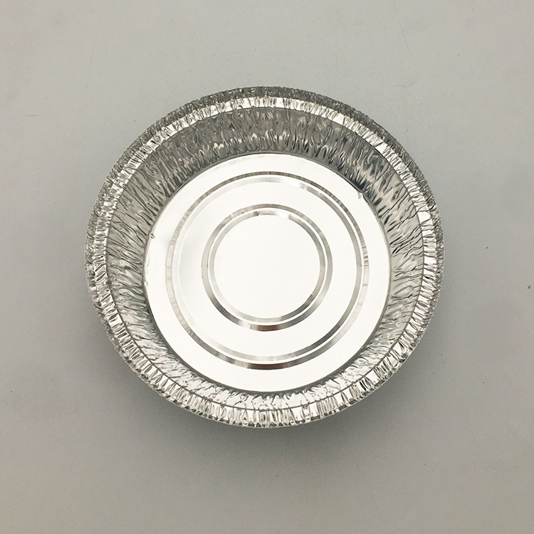 Маленькая круглая чаша из алюминиевой фольги для выпечки