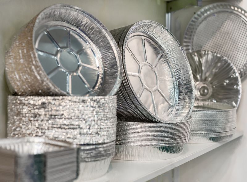 Круглый поднос для выпечки пиццы