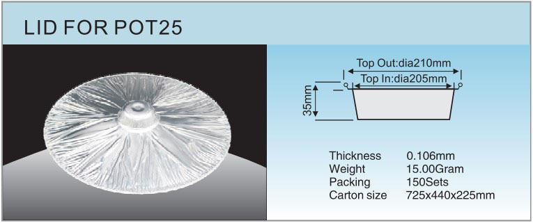 Крышка для Pot25 Speciation