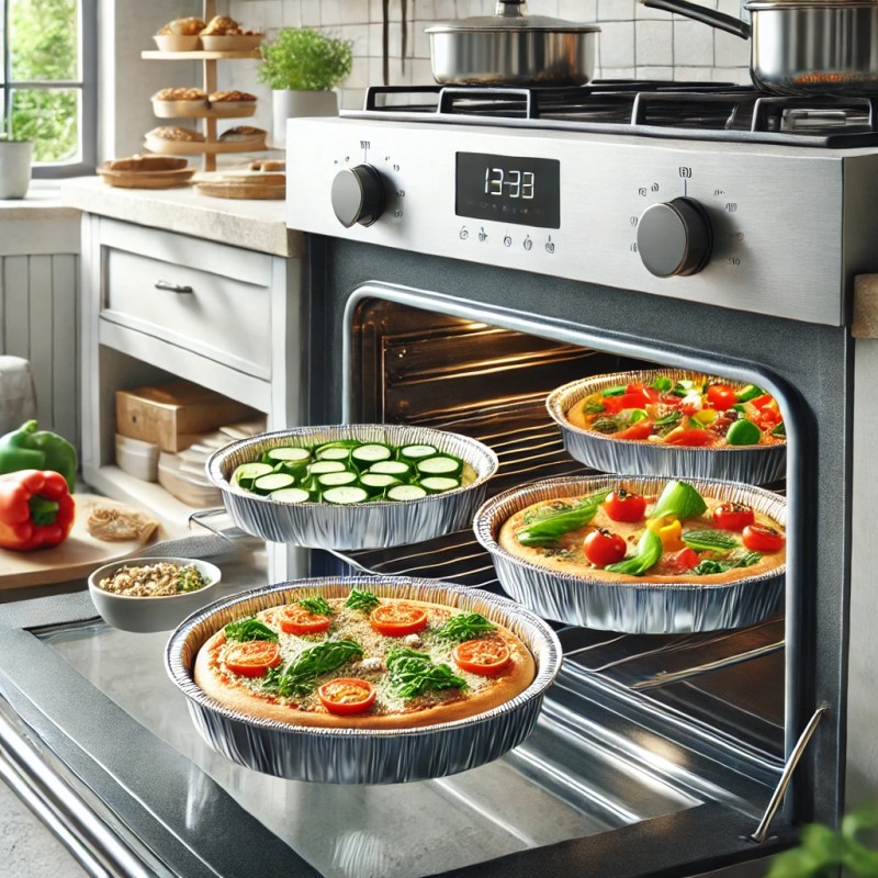 печь алюминиевая фольга