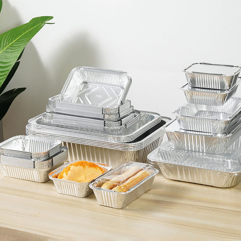 Фольговая пищевая контейнер