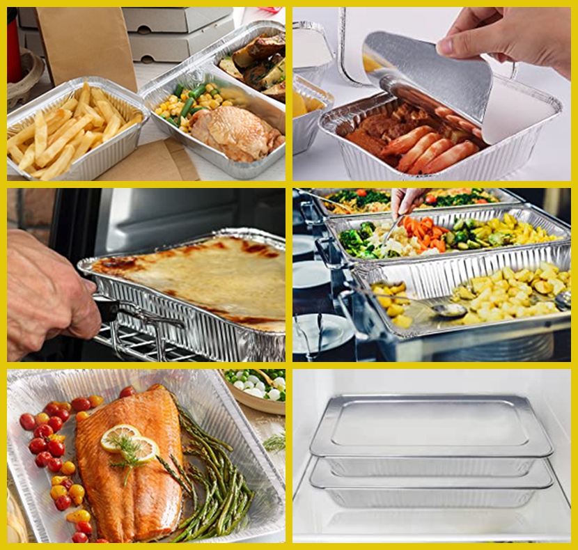 Использование посуды из алюминиевой фольги