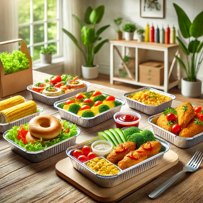 пищевые контейнеры из фольги