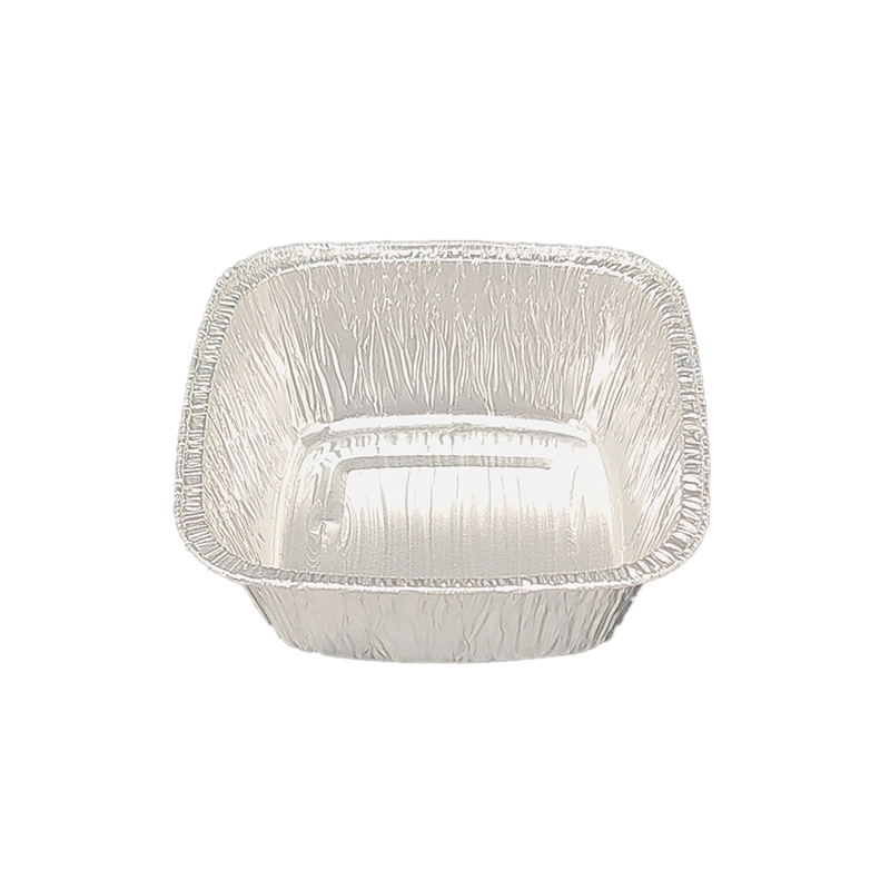 250 мл алюминиевая квадратная чаша для пирога - посуда для фольги
